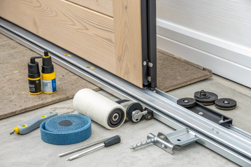 DIY maintenance areas for roller doors with appropriate tools for Western Sydney homeowners