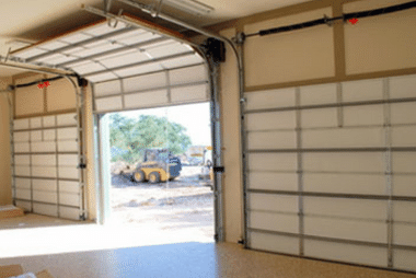 open garage door