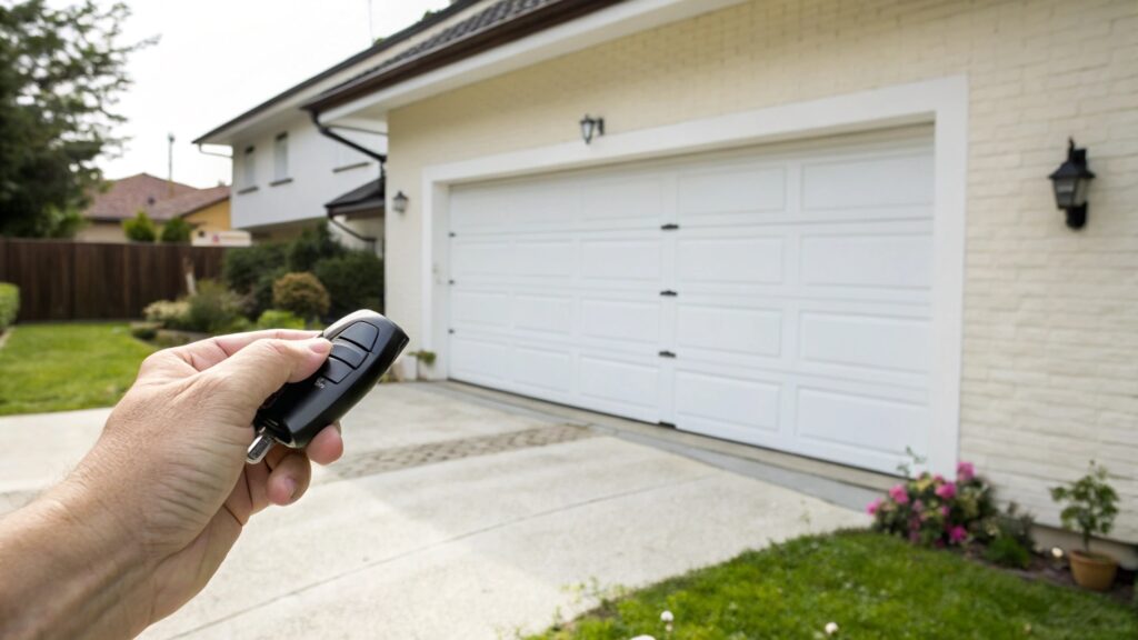Garage door remote control for motor repair Sydney