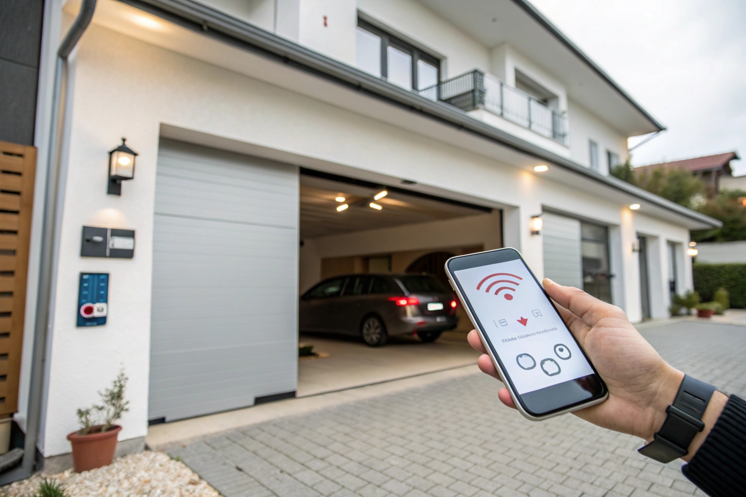 Smart garage door control system for Chatswood properties