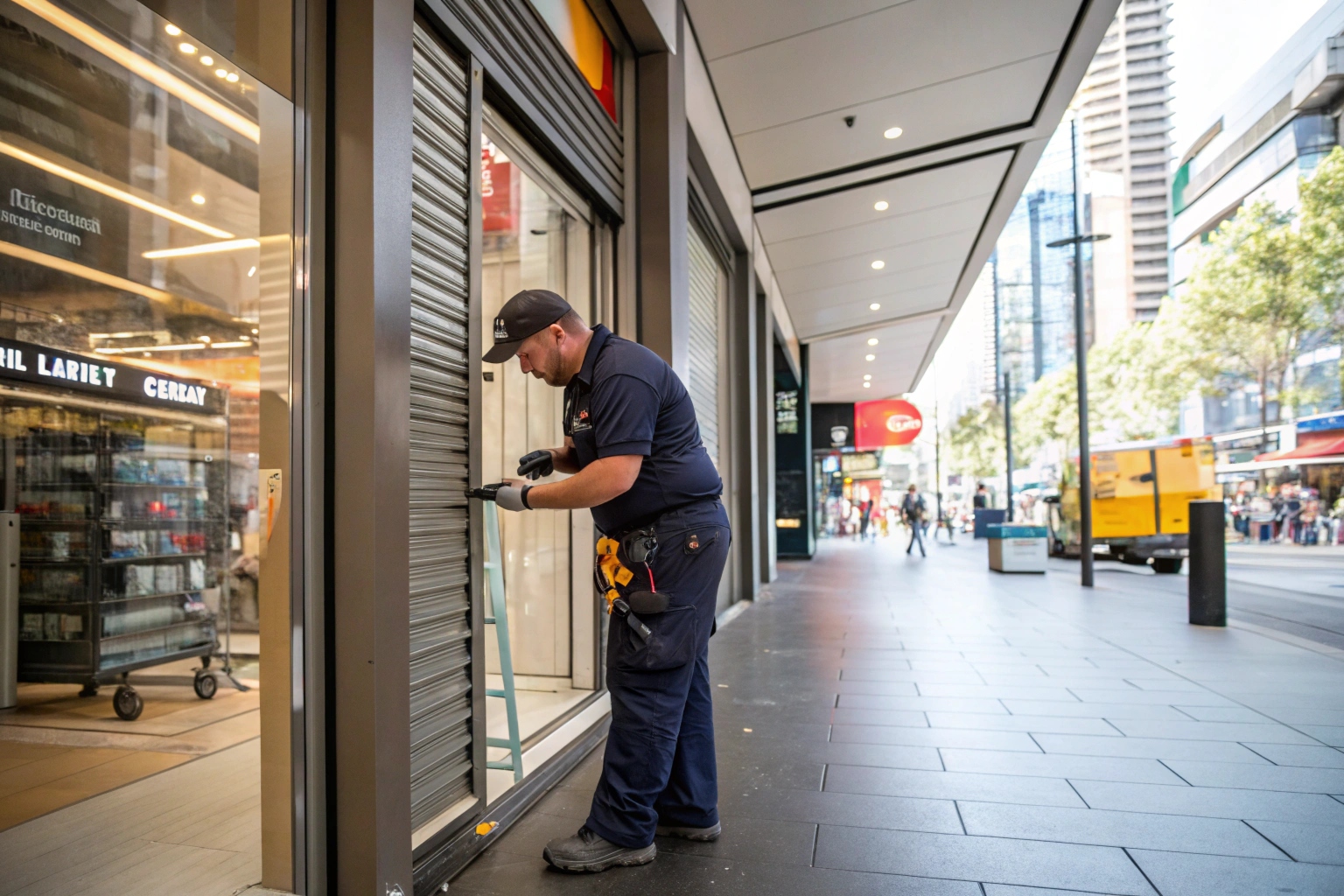 Commercial garage door repair service North Sydney CBD