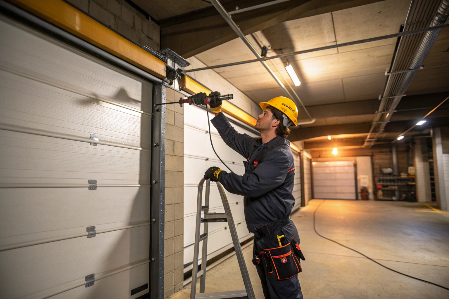 Garage door maintenance service for St Leonards apartment complexes