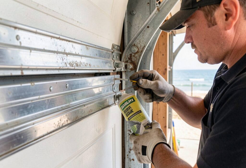 stainless steel garage door springs and tracks,